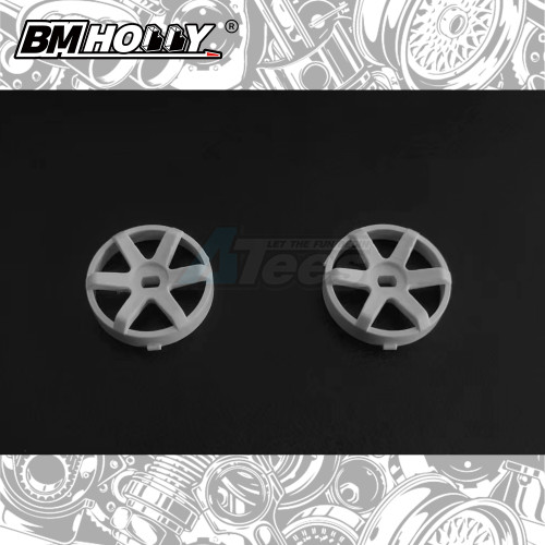 BM Racing Miscellaneous All AWD White TE37 Disk (22mm)