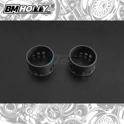 BM Racing Miscellaneous All Gun Metal Outer Lip Wide (20mm)