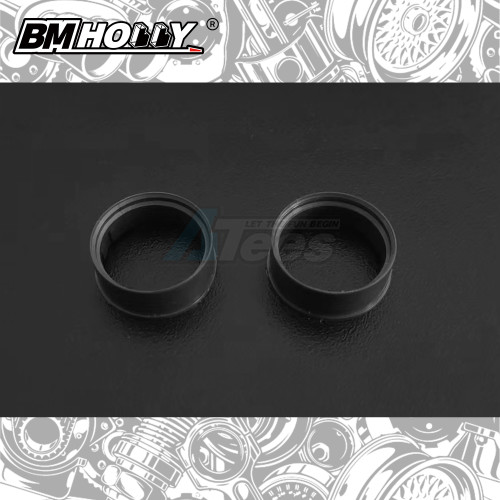 BM Racing Miscellaneous All Gun Metal Outer Lip Narrow (22mm)
