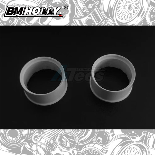 BM Racing Miscellaneous All White Outer Lip Wide (22mm)