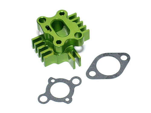 Boom Racing HPI Baja 5B RTR/5B SS/5T Baja 5B/5T Heat Sink Intake Manifold Green