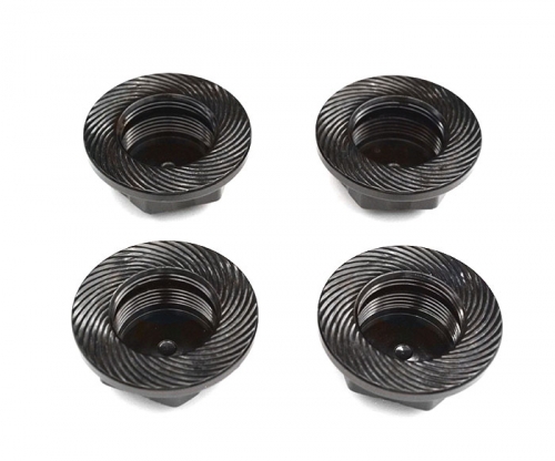 Boom Racing HPI Baja 5B RTR/5B SS/5T Aluminum Wheel Nuts Black