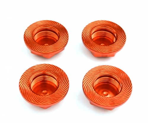 Boom Racing HPI Baja 5B RTR/5B SS/5T Aluminum Wheel Nuts Red