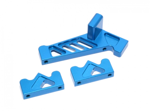 Boom Racing Team Losi 5IVE-T Losi 5ive Fuel Tank Mounts Set 3 Pcs Blue