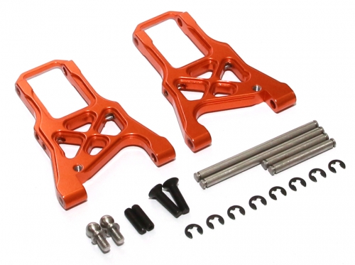 Boom Racing HPI Sprint 2 Aluminum Front Arm With Screws - 1 Pair Orange