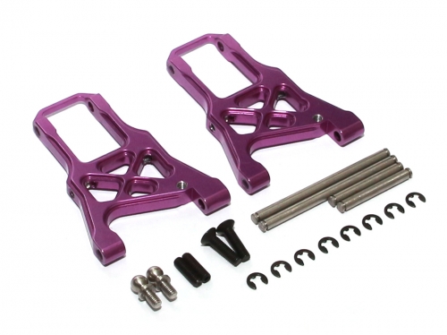 Boom Racing HPI Sprint 2 Aluminum Front Arm With Screws - 1 Pair Purple