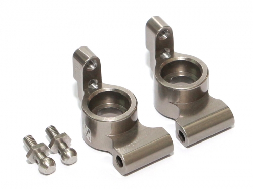 Boom Racing HPI Sprint 2 Aluminum Rear Knuckle Arm - 1 Pair Gun Metal