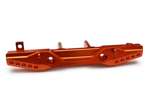Boom Racing Axial SCX10 CNC Machined Aluminum Rear Bumper - 1 Pc Orange