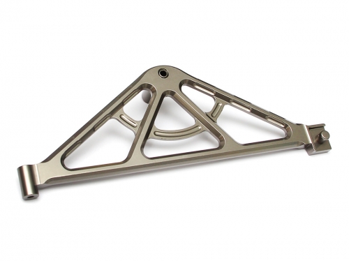 Boom Racing Axial SCX10 CNC Machined Aluminum Rear Spare Tire Carrier - 1 Pc Gun Metal