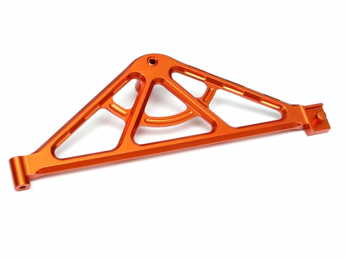 Boom Racing Axial SCX10 CNC Machined Aluminum Rear Spare Tire Carrier - 1 Pc Orange