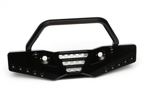 Boom Racing Axial SCX10 CNC Machined Aluminum Front Bumper - 1 Pc Black