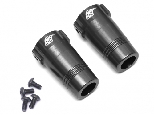 Boom Racing Axial Wraith Aluminum Rear Axle Lock-out (2) Black