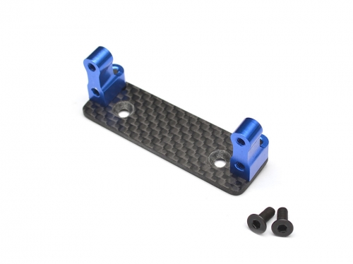 Boom Racing Axial Wraith Aluminum Servo Mount Blue