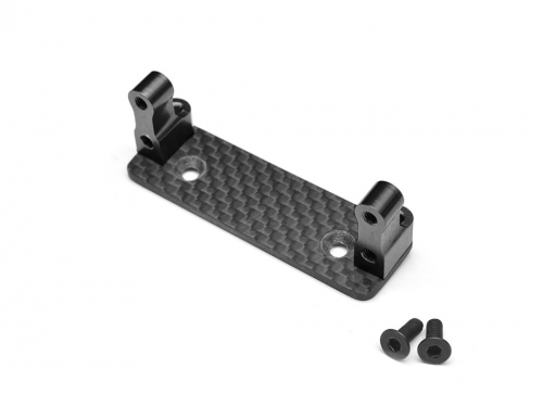 Boom Racing Axial Wraith Aluminum Servo Mount Black