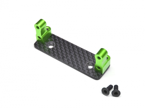 Boom Racing Axial Wraith Aluminum Servo Mount Green