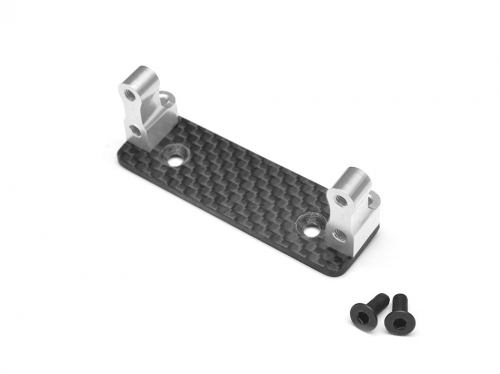 Boom Racing Axial Wraith Aluminum Servo Mount Silver