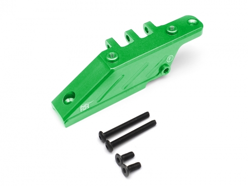 Boom Racing Axial Wraith Aluminum Front Offset Axle Link Mount Green