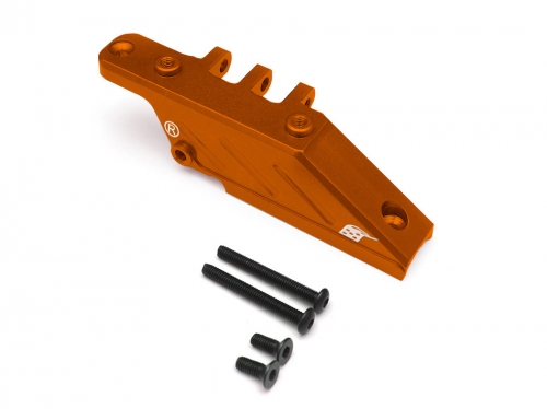 Boom Racing Axial Wraith Aluminum Rear Offset Axle Link Mount Orange