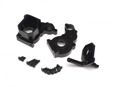 Boom Racing Axial Wraith Aluminum Transmission Case Black