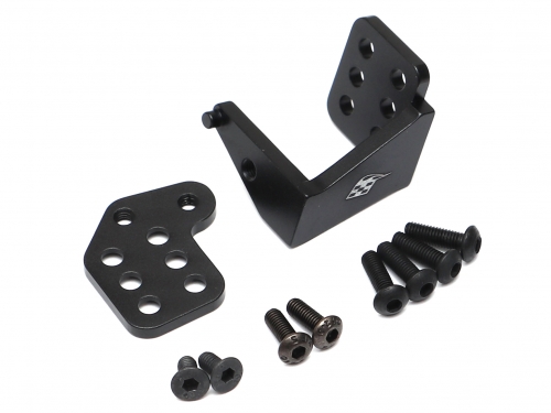 Boom Racing Miscellaneous All Aluminum High Clearance Motor Mount for Defender D90/D110 & G2 Black