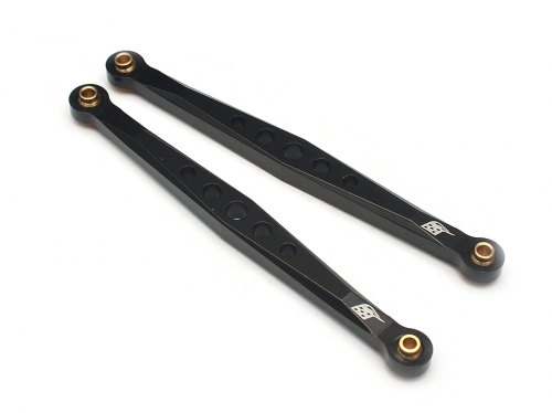 Boom Racing Vaterra Twin Hammers Aluminum Upper Suspension Links - 1 Pair Black