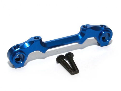 Boom Racing Axial Yeti Aluminum Front Body Mount Base -1 Pc Blue