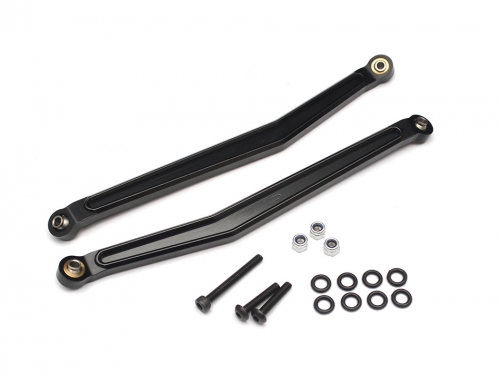 Boom Racing Axial Yeti Aluminum Rear Upper Links - 1 Pair Black