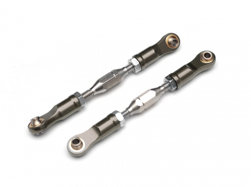 Boom Racing Axial Yeti Aluminum Tie Rod - 2 Pcs Gun Metal