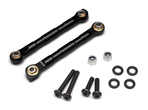 Boom Racing Axial Yeti Aluminum Anti-Sway Bar Links - 1 Pair Black
