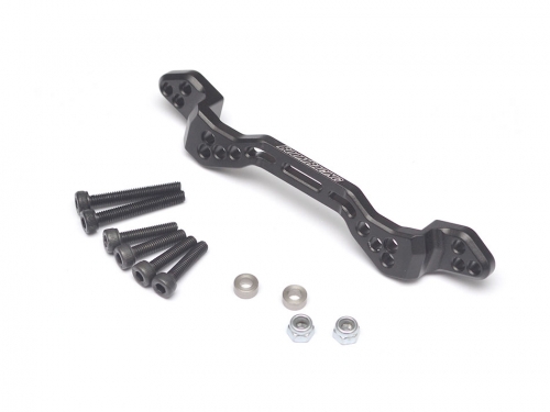 Boom Racing Axial Yeti Aluminum Front Shock Tower Extension (1) Black