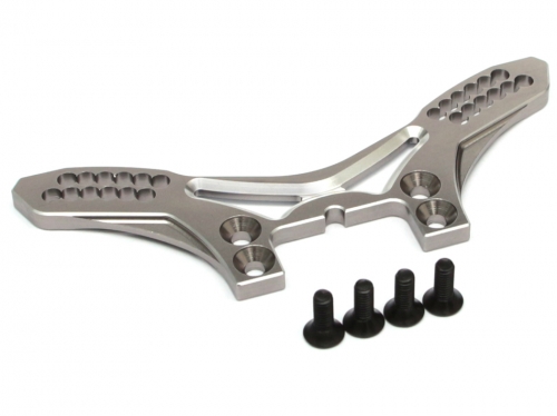 Boom Racing 3Racing Sakura D4 RWD Aluminum Front Shock Tower for Sakura D4 Rear & AWD Gun Metal