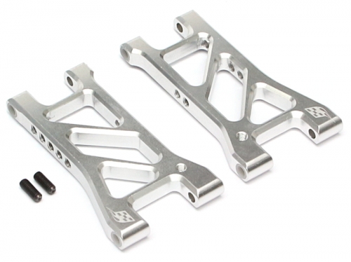 Boom Racing 3Racing Sakura D4 AWD Aluminum Rear Lower Suspension for Sakura D4 Rear & AWD Silver