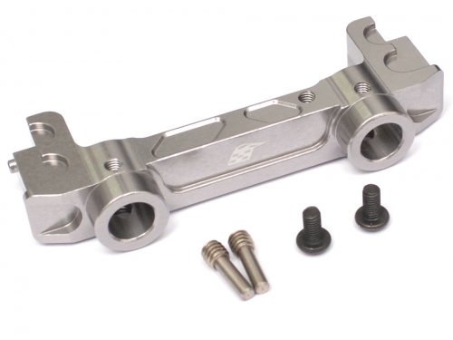 Boom Racing Axial SCX10 II Aluminum Front Bumper Mount Gun Metal