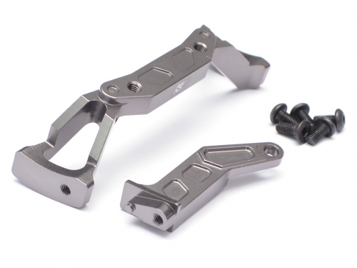 Boom Racing Axial SCX10 II Aluminium Front Frame Brace Gun Metal