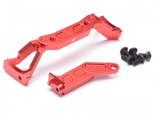 Boom Racing Axial SCX10 II Aluminium Front Frame Brace Red