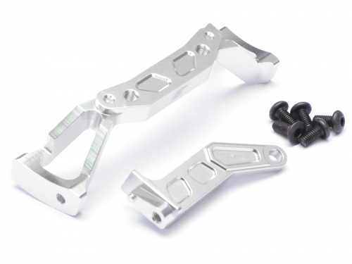 Boom Racing Axial SCX10 II Aluminium Front Frame Brace Silver