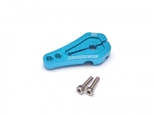 Boom Racing Axial SCX10 II Aluminum Low Profile Servo Horn 25T Light Blue