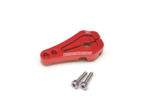 Boom Racing Miscellaneous All Aluminum Low Profile Servo Horn 25T Red