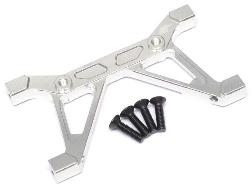 Boom Racing Axial SCX10 II Aluminium Rear Frame Brace Silver