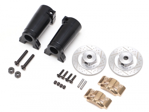 Boom Racing Axial SCX10 II Brass Rear Brake Disc Set for AR44 Axles