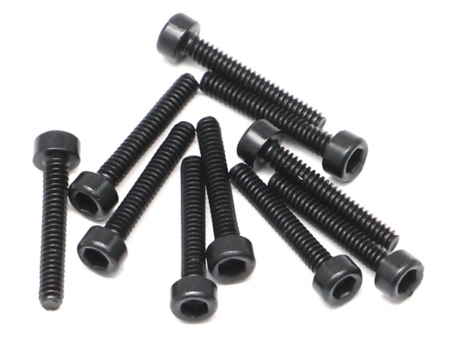 Boom Racing Miscellaneous All M1.6x10mm Socket Cap Screw 12.9 Grade Nickel Plated Screws (10)