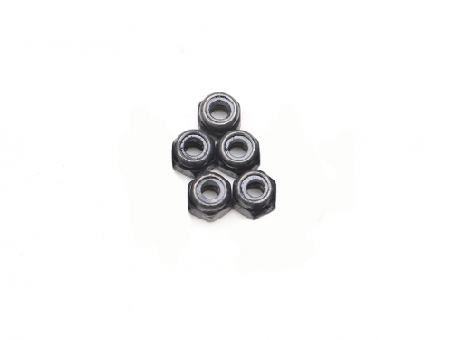 Boom Racing Miscellaneous All Non-Flanged Nylon Lock Nut M2.5 (5)