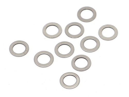 Boom Racing Miscellaneous All Spacer D5X8X0.5 Stainless Steel (10)