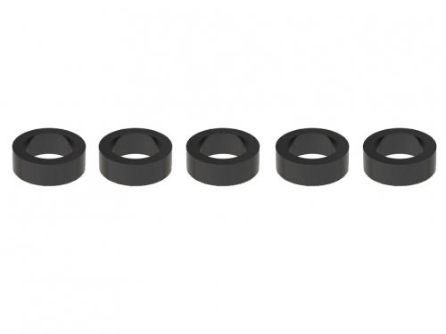 Boom Racing Miscellaneous All D5x8x2 Nylon Spacer Black (5)