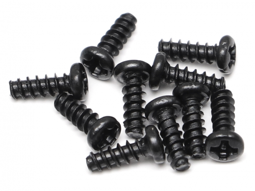 Boom Racing Miscellaneous All M2.0X6 Phillips Head Self-Tapping Screws ST2X6 (10)