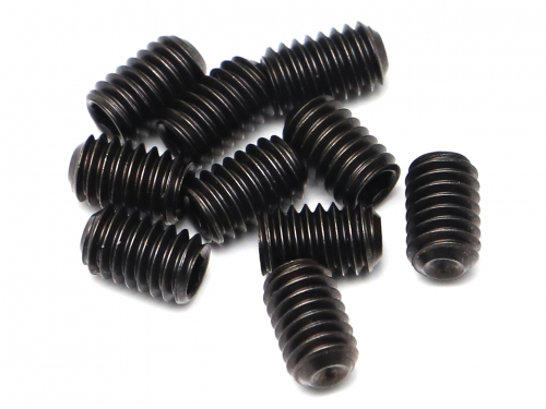 Boom Racing Miscellaneous All M4x6 SS Steel Socket Set Screw (10)