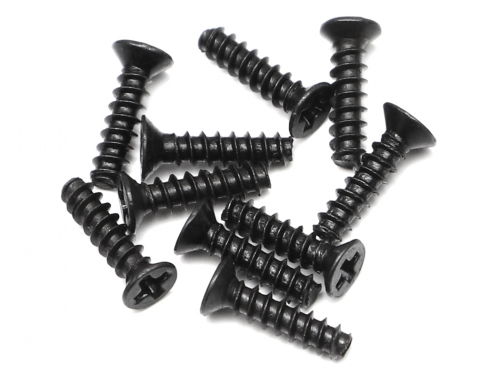 Boom Racing Miscellaneous All M2.0X8 Counter Sunk Phillips Head Self-Tapping Screws STCS2X8 (10)