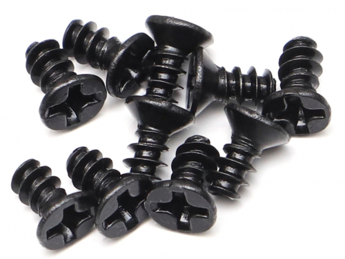 Boom Racing Miscellaneous All M3.0X6 Counter Sunk Phillips Head Self-Tapping Screws STCS3X6 (10)
