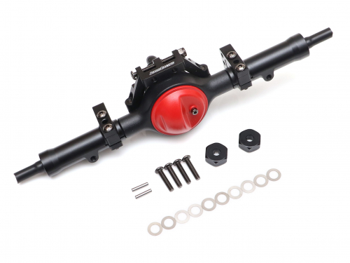Boom Racing Miscellaneous All Complete Rear Assembled BRX80 PHAT™ Axle Set w/ AR44 HD Gears