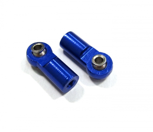 Boom Racing Miscellaneous All Boomerang™ Type PB Aluminum Rod End For Piggyback Damper Blue